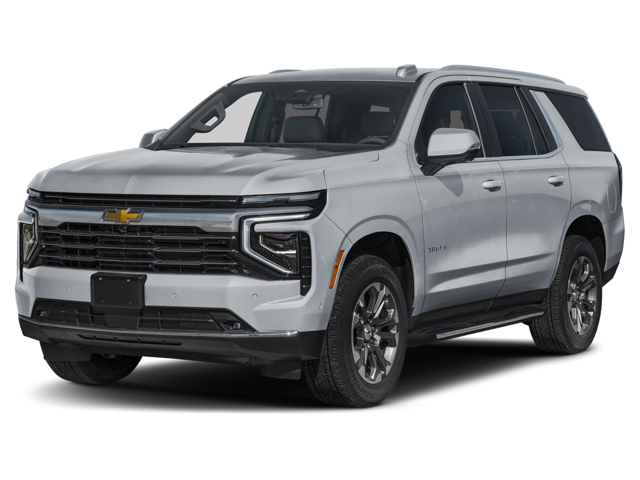 2026 Chevrolet Tahoe 2WD LT in Black — front three-quarter view